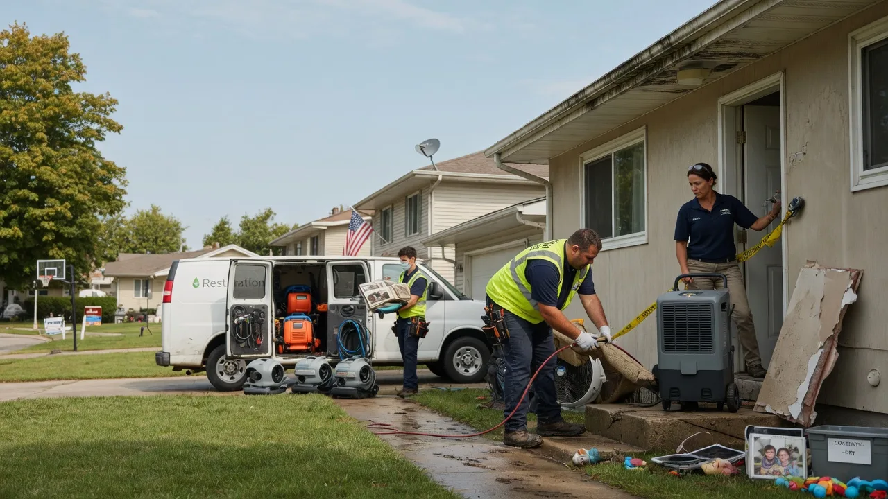 Water Damage Restoration in Iraan, TX near me